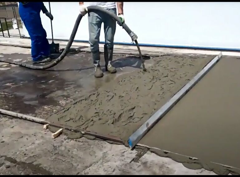 Аренда растворонасоса с оператором. От 1700 руб за м3.