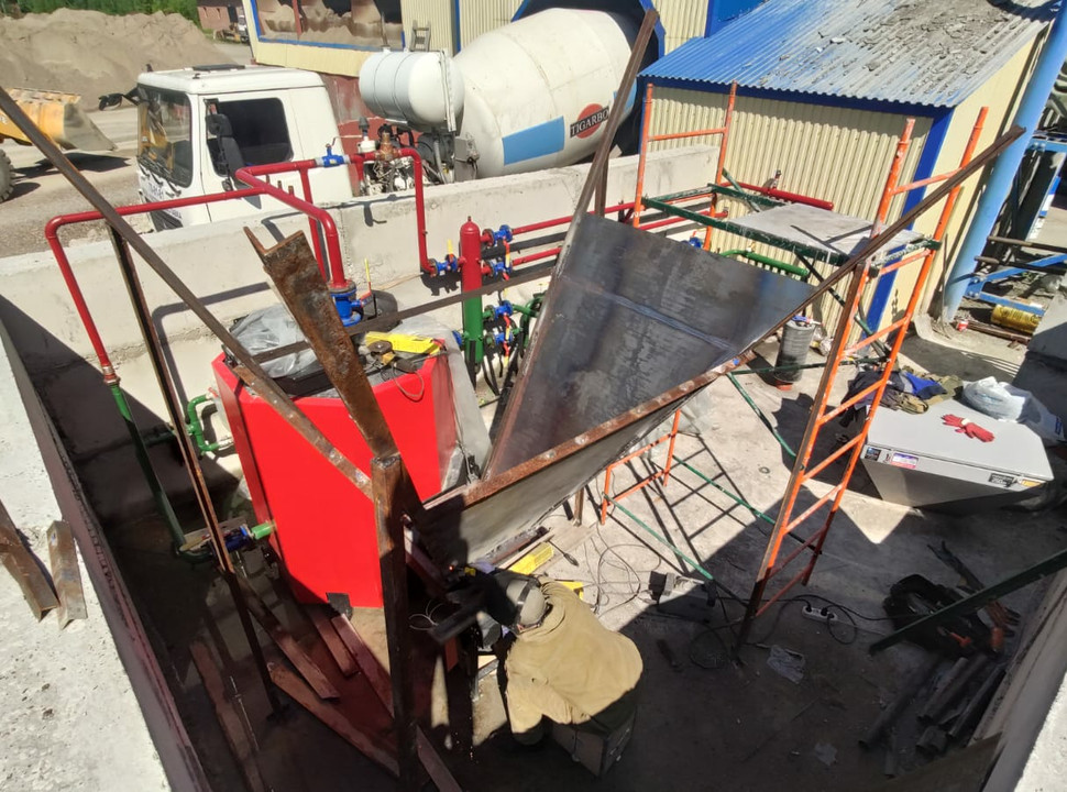 Реконструкция системы отопления для бетонного завода. - 4