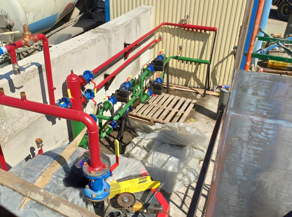 Реконструкция системы отопления для бетонного завода. - 13