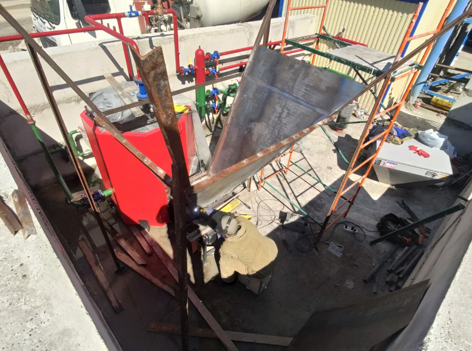 Реконструкция системы отопления для бетонного завода. - 10