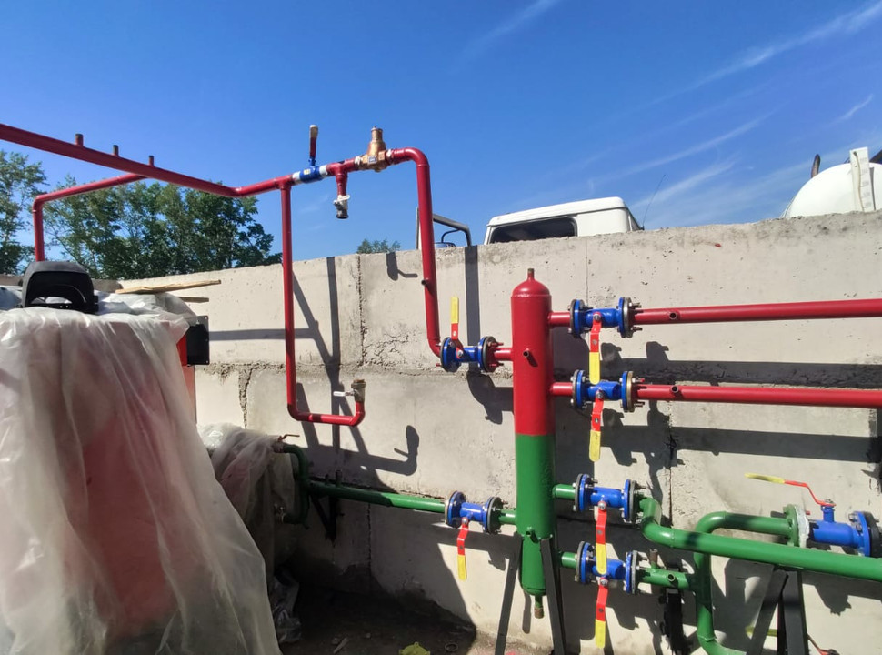 Реконструкция системы отопления для бетонного завода. - 2