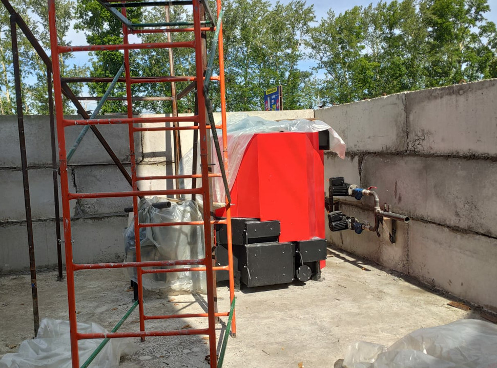 Реконструкция системы отопления для бетонного завода. - 1