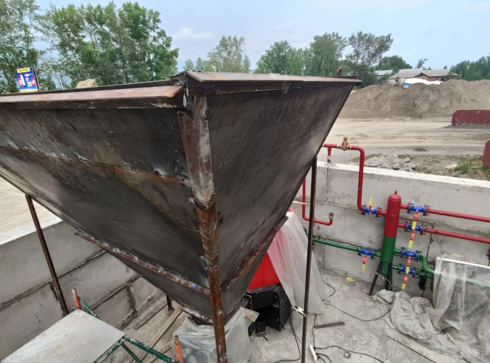 Реконструкция системы отопления для бетонного завода. - 11