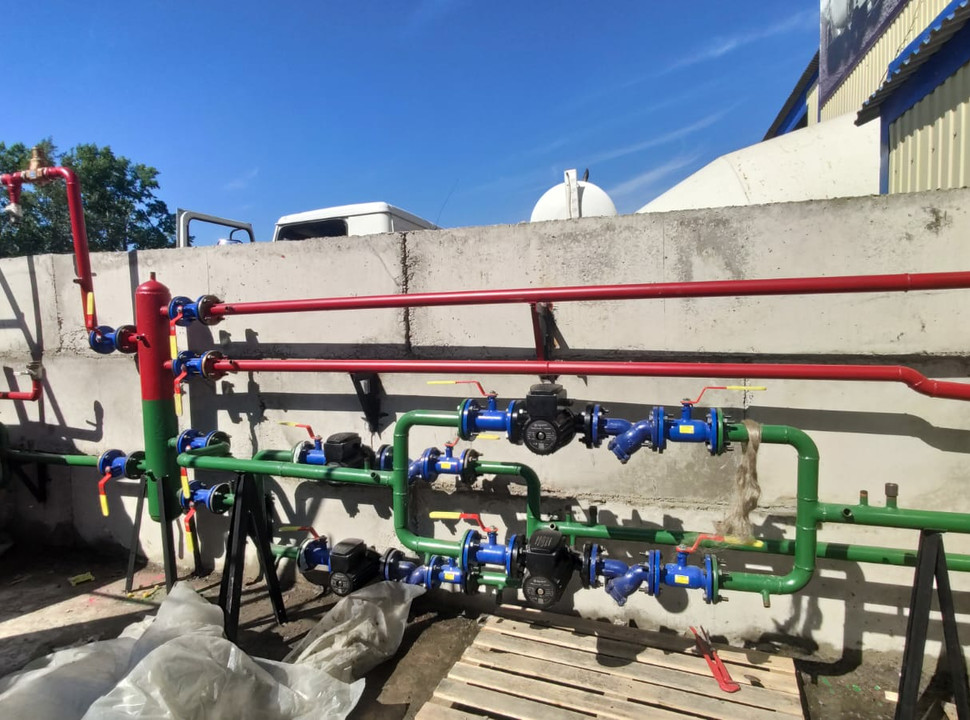 Реконструкция системы отопления для бетонного завода. - 15