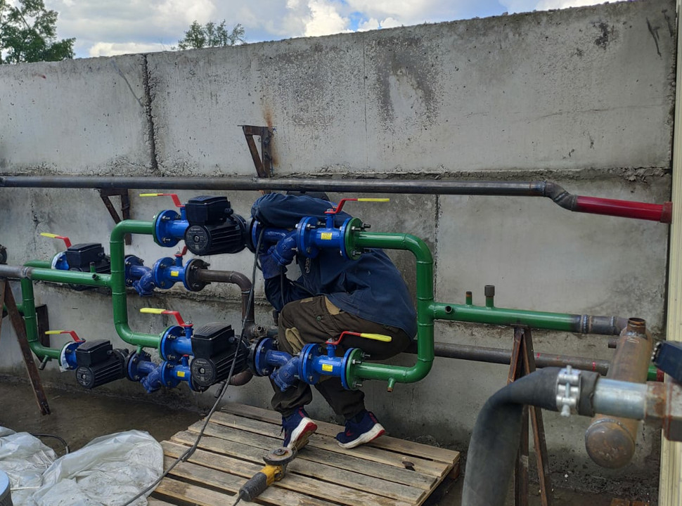 Реконструкция системы отопления для бетонного завода. - 19