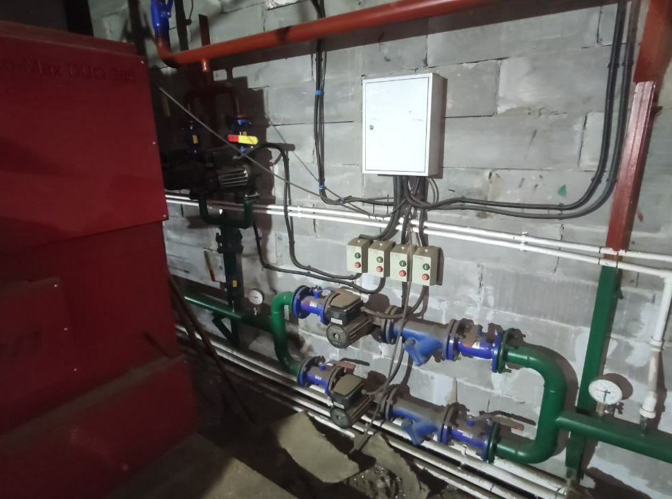 Реконструкция системы отопления для совхоза. с. Частоостровское, Красноярский край. Стоимость проекта 3 000 000 - 8