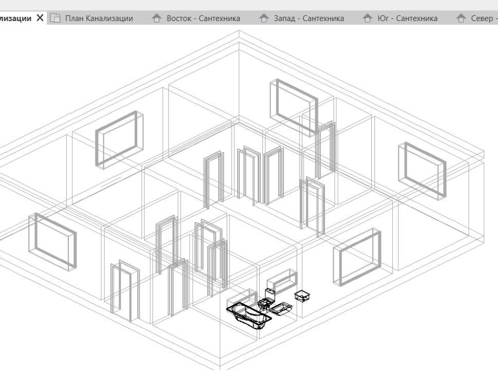 Проектирование, моделирование отопления, водоснабжения, канализации. - 2