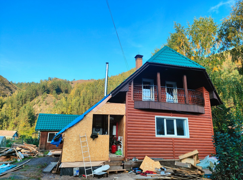 Отопление частного дома под ключ в Красноярске. Установка угольного котла отопления, водоснабжение, тёплые полы, канализация. Площадь 100 м2. - 3