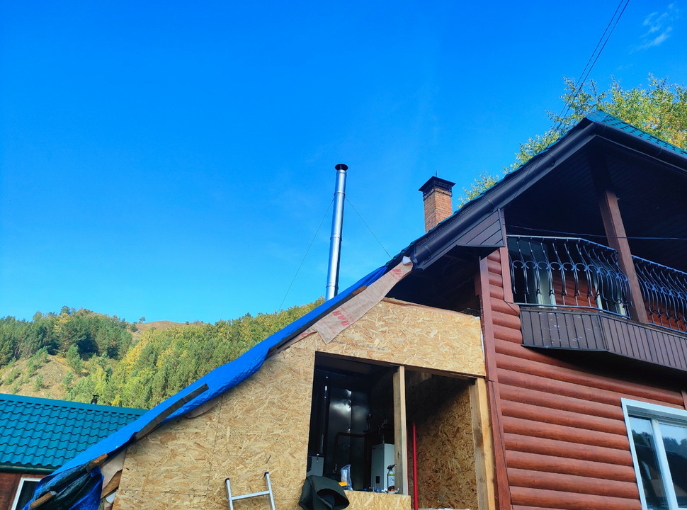 Отопление частного дома под ключ в Красноярске. Установка угольного котла отопления, водоснабжение, тёплые полы, канализация. Площадь 100 м2. - 4