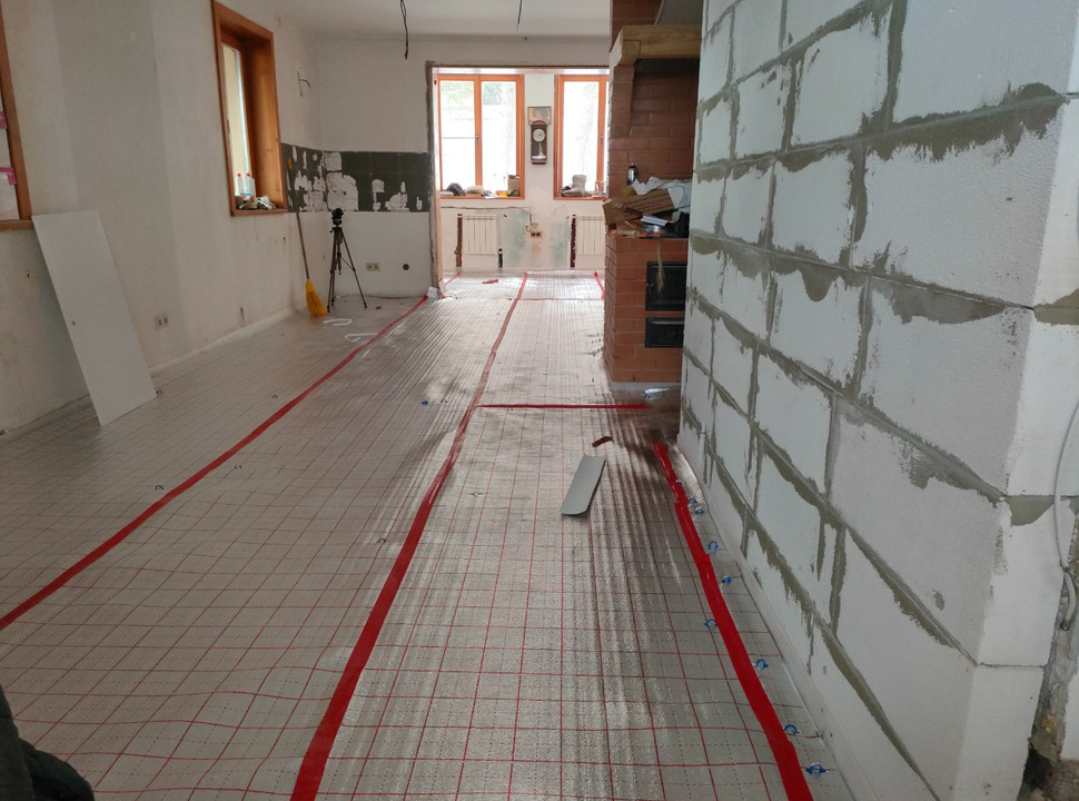 Реконструкция системы отопления, водоснабжения, канализации в доме площадью 450 м2. г. Красноярск. - 1