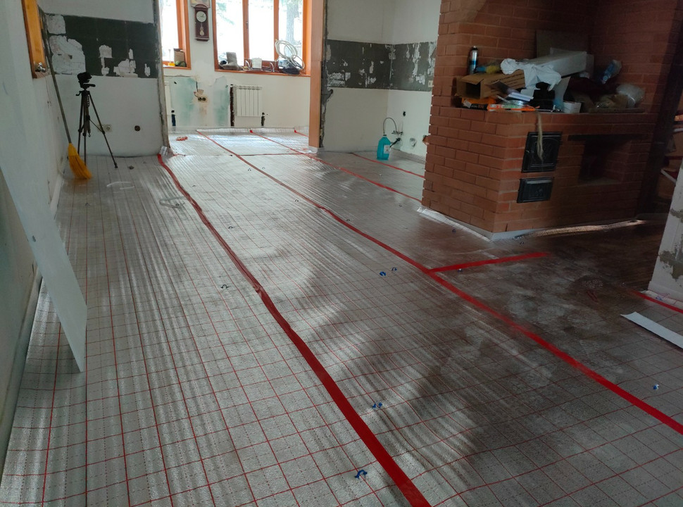 Реконструкция системы отопления, водоснабжения, канализации в доме площадью 450 м2. г. Красноярск. - 2