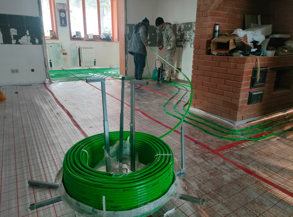 Реконструкция системы отопления, водоснабжения, канализации в доме площадью 450 м2. г. Красноярск. - 3