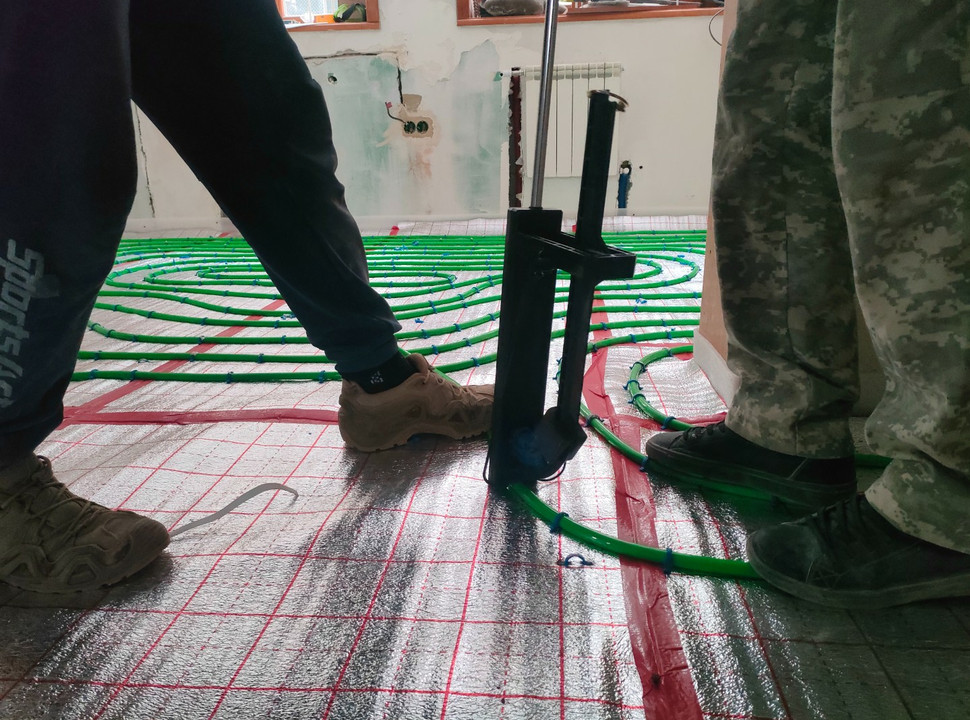 Реконструкция системы отопления, водоснабжения, канализации в доме площадью 450 м2. г. Красноярск. - 4