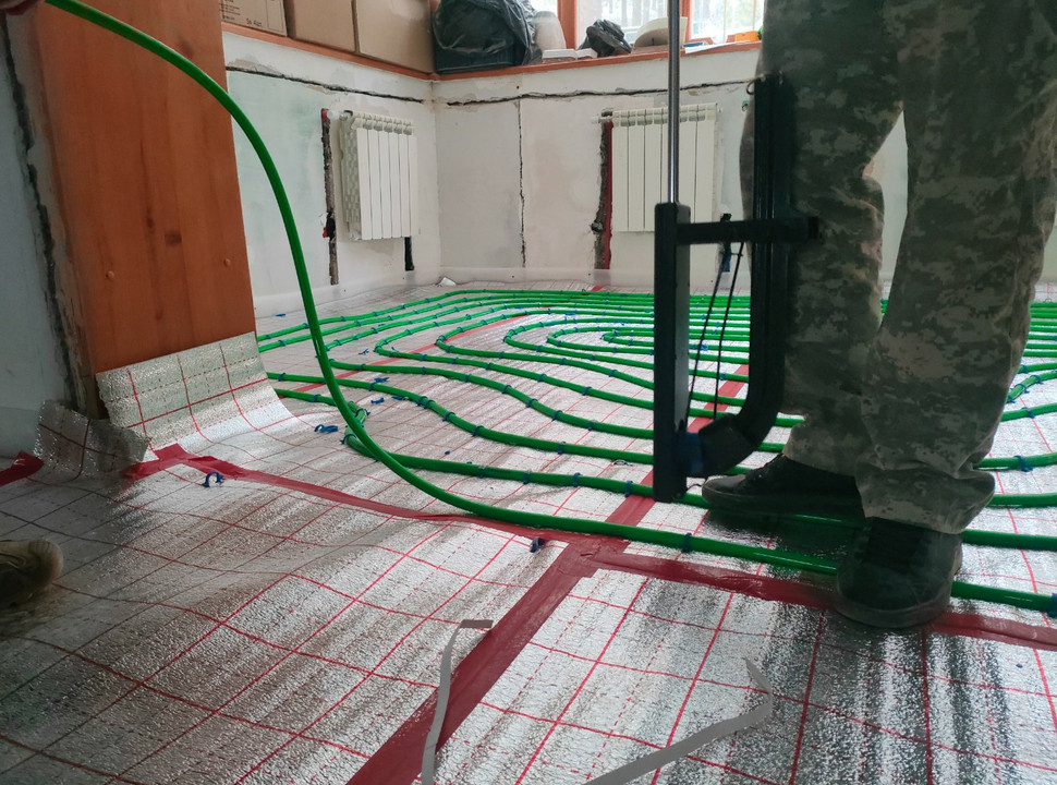 Реконструкция системы отопления, водоснабжения, канализации в доме площадью 450 м2. г. Красноярск. - 5