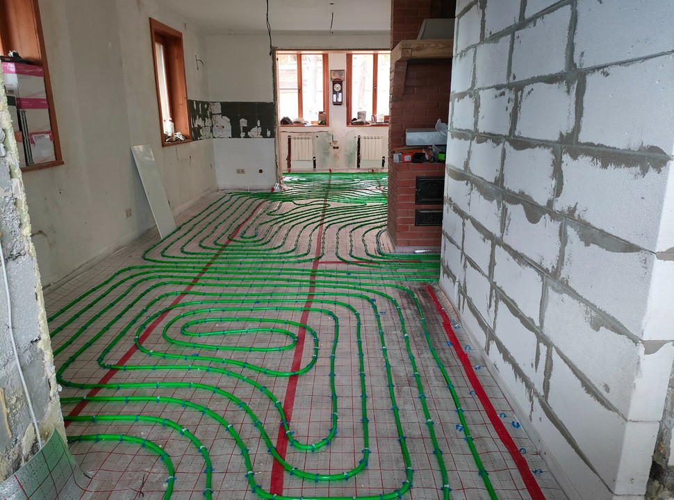 Реконструкция системы отопления, водоснабжения, канализации в доме площадью 450 м2. г. Красноярск. - 10