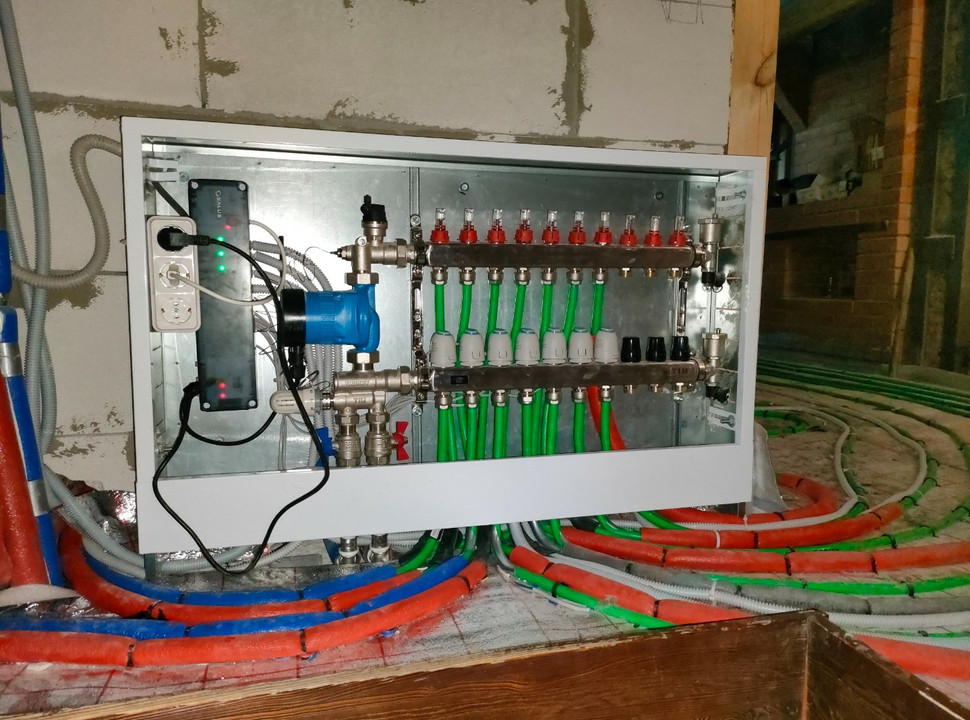 Реконструкция системы отопления, водоснабжения, канализации в доме площадью 450 м2. г. Красноярск. - 11