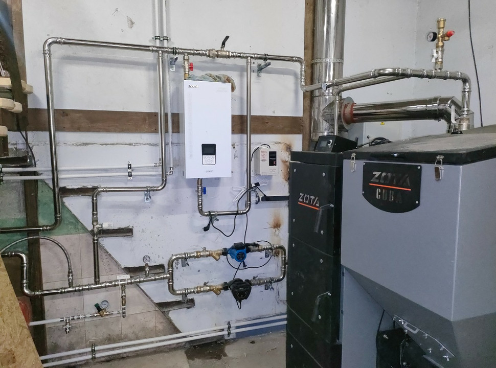 Реконструкция системы отопления, водоснабжения, канализации в доме площадью 450 м2. г. Красноярск. - 15