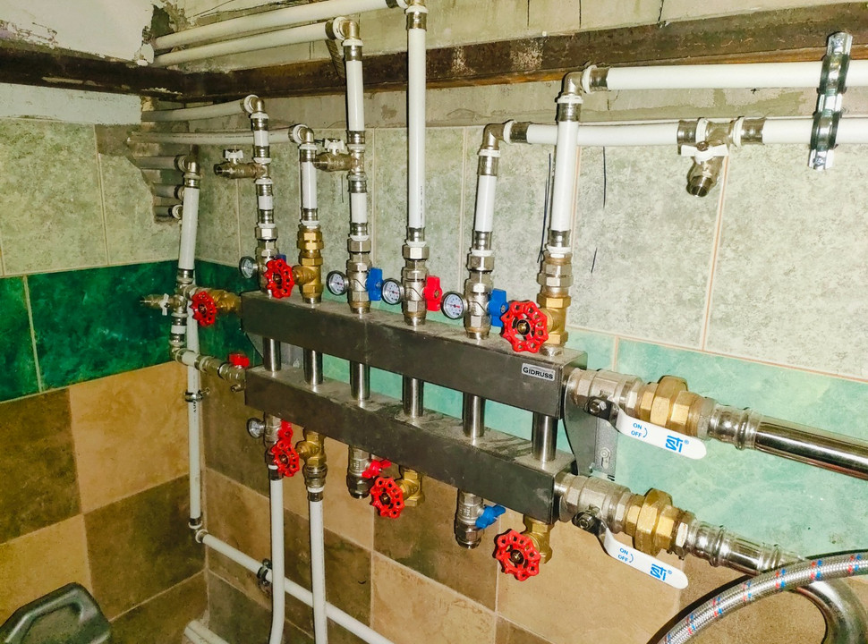 Реконструкция системы отопления, водоснабжения, канализации в доме площадью 450 м2. г. Красноярск. - 18