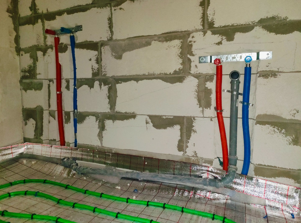 Реконструкция системы отопления, водоснабжения, канализации в доме площадью 450 м2. г. Красноярск. - 23