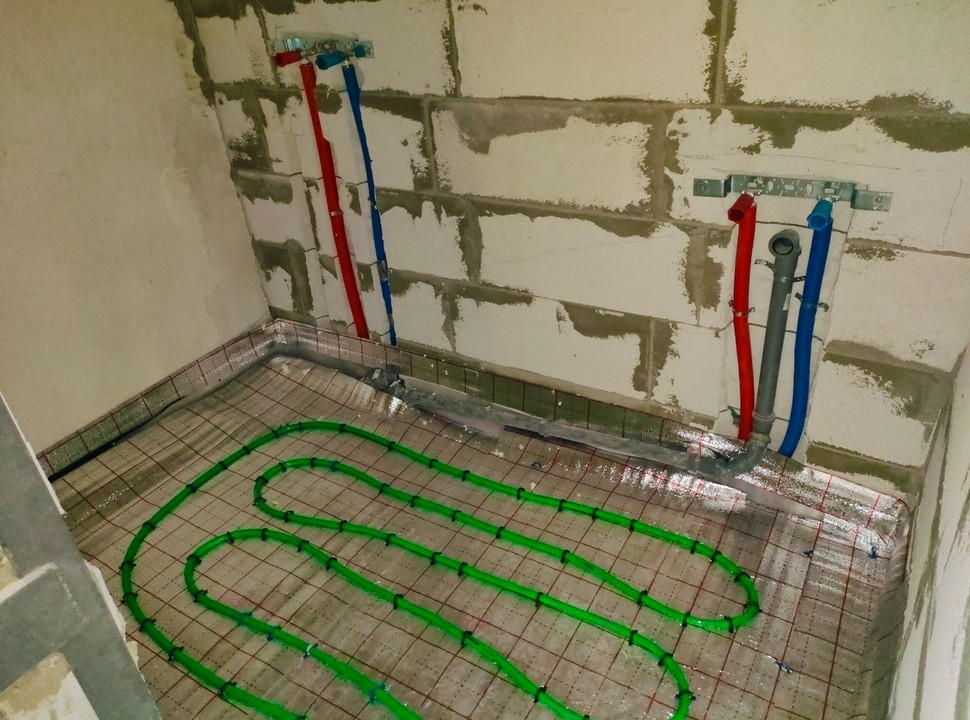 Реконструкция системы отопления, водоснабжения, канализации в доме площадью 450 м2. г. Красноярск. - 24