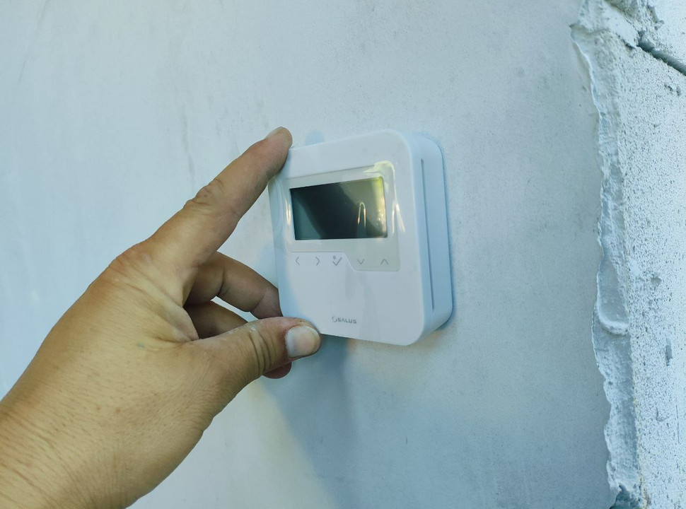 Отопление, водоснабжение, канализация, тёплый пол под ключ для частного дома из газобетона. 210 м2. п. Кузнецово. - 3